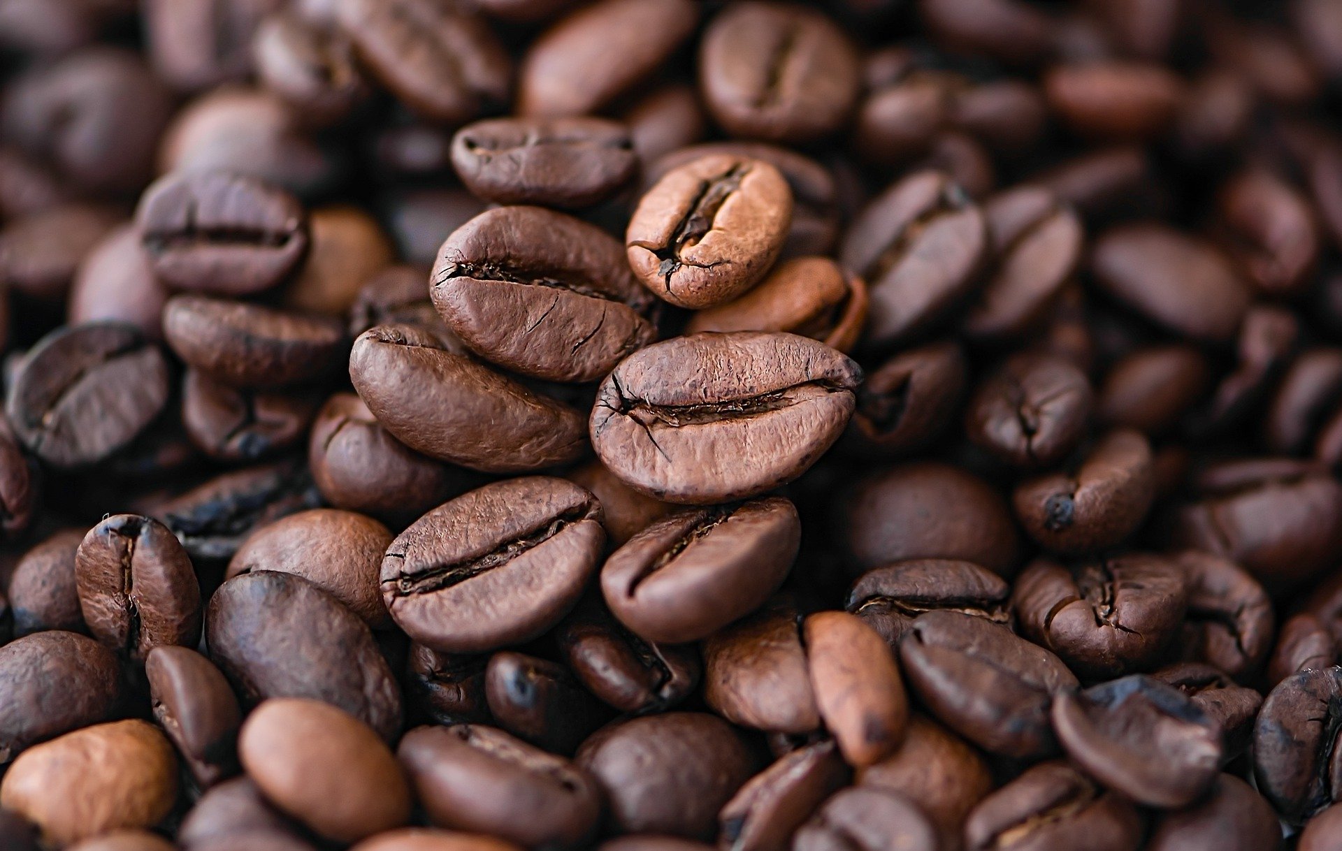 Geröstete Kaffeebohnen